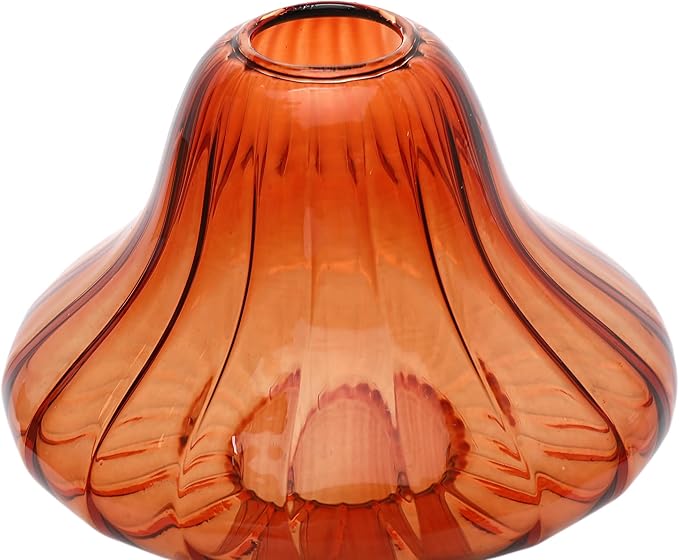 Mushroom Glass Vase Propagation Stations Flower Vases Home Decor Mushroom Planter Cute Vases Garden Decoration Set of 2