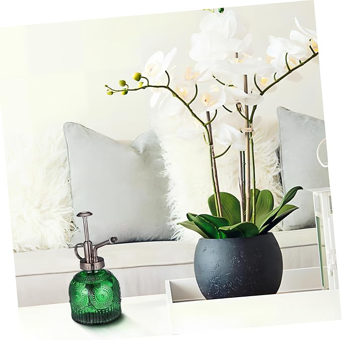 BESPORTBLE Glass Plant Mister Spray Bottle for Gardening 300ml Decorative Watering Spray Bottle Adjustable Mist Nozzle for Indoor and Outdoor Plants