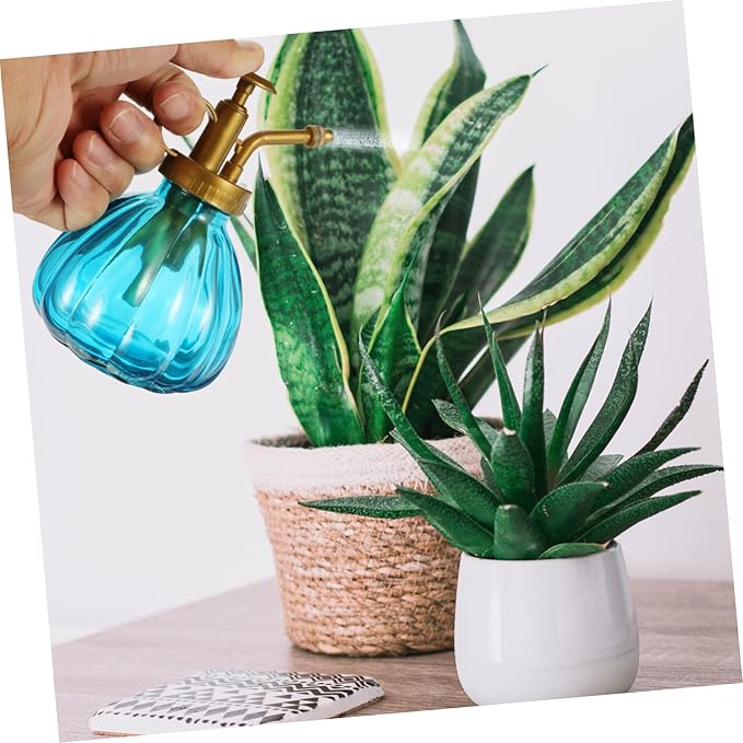 Levemolo 2pcs Retro Glass Plant Mister Spray Bottle Design Nozzles for Plant Care for Flowers and Gardening