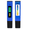 pH Meter for Water, Hydroponics Digital Tester Pen 0.01 High Accuracy Pocket Size with 0-14 Measurement Range, ph up and Down for hydroponics Growing System/Plants/Canning/Soil (Blue)