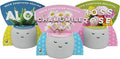 BUZZY Seeds Peaceful Face Planter Grow Kit, 3-Pack – Aloe, Moss Rose & Chamomile Seed Starter Pots with Growing Medium, Cute Decorative Face Pots, Indoor Gardening Gift Set