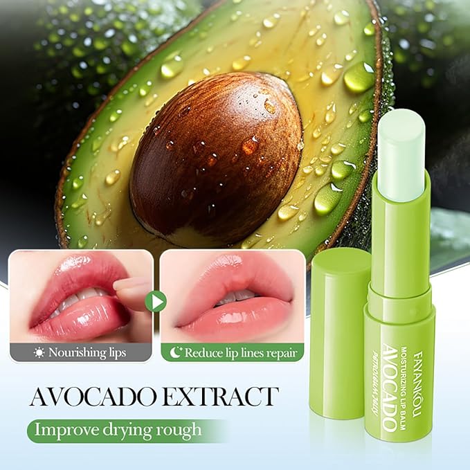 Avocado Skincare Kit, 7-In-1Skincare Gift Set, Skin Care Set With Facial Cleanser, Toner, Moisturizing Lotion, Eye Cream, Face Serum, Facial Cream, Lip Balm For Women Teen Daily Skin Care (7 Count)