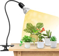 SANSI LED Grow Lights for Indoor Plants, 150W Full Spectrum Gooseneck Clamp Grow Lamp, 10W Power Plant Light with High PPFD for Seeding, Lifetime Free Bulb Replacement Plant Lights for Indoor, 1 Head
