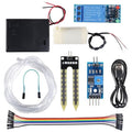 Upgrade Automatic Irrigation DIY Kit Self Watering System with Capacitive Soil Moisture Sensor 5V Relay Module and Water Pump + 50cm Silicone Tubing for Garden Plant Flower Watering DIY