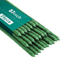 FEED GARDEN Garden Stakes 57 Inch 25 Pack,Sturdy Plant Metal Sticks Support,Plastic Coated Plant Stakes,Tomato Stakes,Beans,Trees