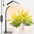 2026 Desk Grow Light, Bright Full Spectrum Grow Lights for Indoor Plants, Bonsai, Seed Starting, 4/8/12/16/20H Timer, 25 Watt Power Draw, NO Need Adapter, 16"-24" Height Adjustable