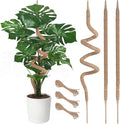 Supoice 3 Pack Moss Pole 25 Inch for Monstera Plant Support Bendable Moss Pole for Climbing Plants Indoor Coir Plant Pole Sticks