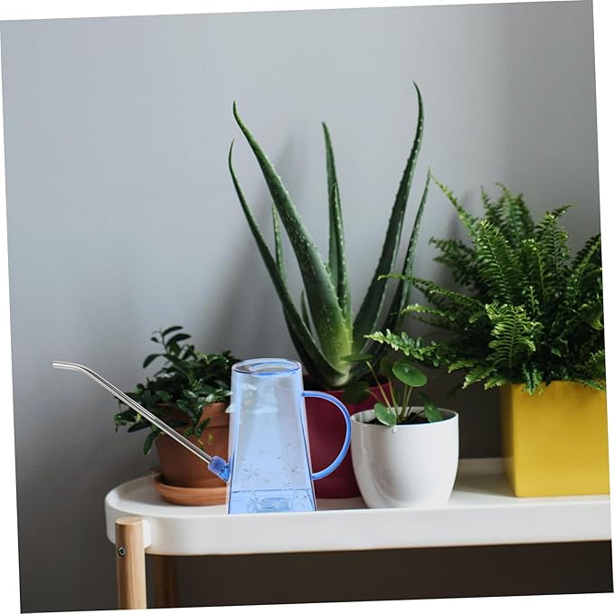 Transparent Long Spout Watering Can for Indoor Plants Household Garden Pot with Seal and Capacity Precise Pouring Water Can for Outdoor and Indoor Use