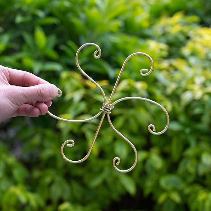 Yohsnor 6.5IN Monstera Plant Support Hook 5PCS Durable Stem Stabilizer for Indoor Plants | Easy Setup 5-Piece Set Ideal for Turtle Shell Leaf Support Ideal Present for Plant Lovers & Home Garden Décor