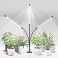 bseah Plant Grow Light for Indoor Plants, Full Spectrum Indoor Grow Light, 10-Level Dimmable and Auto ON & Off Timer