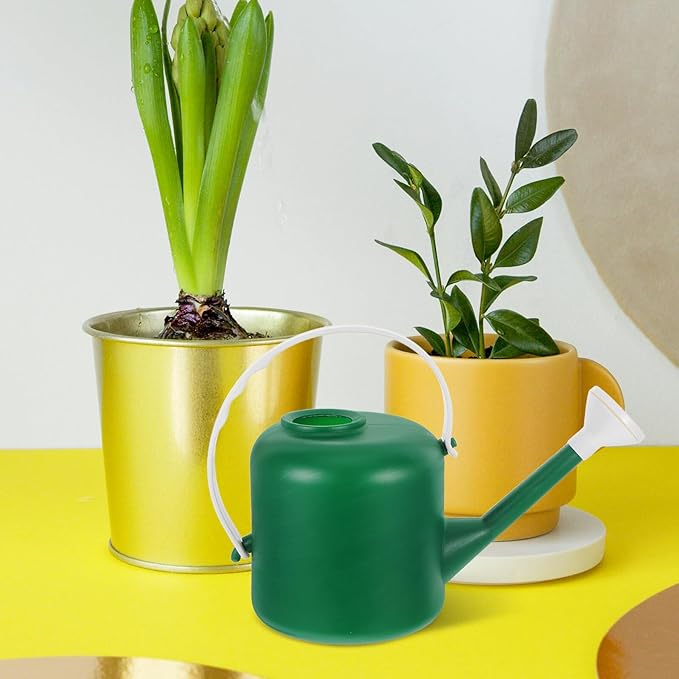 VILLCASE Long-spout Watering Can 1.2l Plastic Handheld Flower Watering Pot for Indoor and Outdoor Gardening
