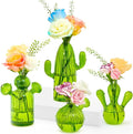 XXXFLOWER Cactus Plant Propagation Station Terrarium Jars for Plant Cuttings Air Plant Holders Unique Glass Flower Vase for Hydroponics Plants for Plant Lovers Home Garden Decor
