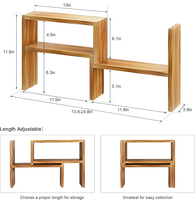 Small Table Top Plant Shelf,3 Tiered Windowsill Wood Plant Stand Indoor,Narrow Space Succulent Pot Stand Flower Rack for Bay Window Ledge (Wood Oil Coating)