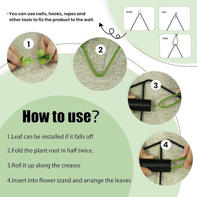 GREENTIME 2 Pack Fake Succulent Plants Hanging Artificial Ivy Vine with Black Diamond Metal Hanging Vase Faux Hanging Eucalyptus for Teacher Appreciation Living Room Bedroom Boho Kitche Wall Shelf