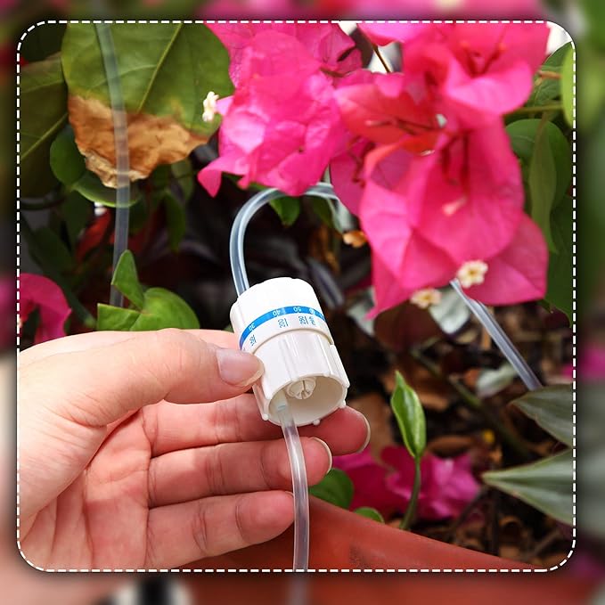 Plant Drip Irrigation Bag Automatic Irrigation Device with Water Bag Automatic Watering System Plant Waterer Self Kit for Potted(8 Pieces)