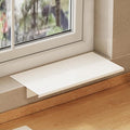 Window Sill Extender Plate, 15.8inch Carbon Steel Storage Shelf, Window Sill Extender for Plants, Countertop Extension Board with Magnetic Base for Kitchen Organization Storage (15.8x5.9in/40x15cm)