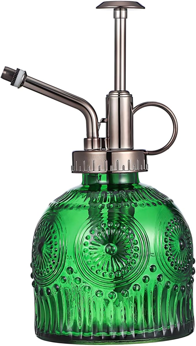 Milisten Plant Mister Spray Bottle Embossed Design for Use Versatile Watering Cleaning Stylish Essential Plant Care