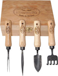 DeWit Bonsai Tool Kit in Wooden Box – Precision Hand Tools for Bonsai & Miniature Gardening, Tempered Boron Steel with Ash Hardwood Handles
