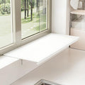 23.6inch Window Sill Extender Plate, Kitchen Organization Storage Rack with Magnetic Base, Carbon Steel Storage Shelf, Window Sill Extender for Plants(60x25cm/23.6x9.8in)