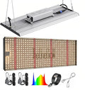 MA2000 200W LED Grow Light Full Spectrum | Commercial Plant Light Panel with Daisy Chain & Dimming | 2x4ft/4x4ft Coverage for Hydroponic Vegetables & High-Yield Plants