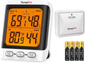 TempPro Indoor Outdoor Thermometer Wireless, 500 ft Outside Thermometer with Cold-Resistant Sensor, Outdoor Thermometer Waterproof for Patio with 3.3" LCD Backlit Display (Previously ThermoPro)