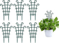 UWIOFF Indoor Small Trellis, 6Pcs Plant Trellis for Climbing Plants Trellis for Potted Plants Stackable Plastic Pot Plant Support Trellis for Indoor Outdoor Hoya Vines Pothos Houseplants