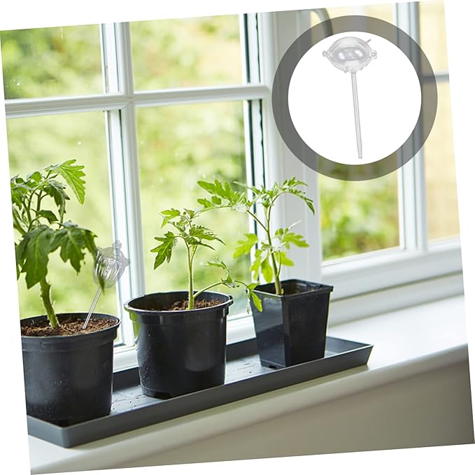 HANABASS Convenient Self-Watering Globe Automatic Cartoon Pig Plant Watering Device for Use Height Hands for Houseplants and Patio Plants