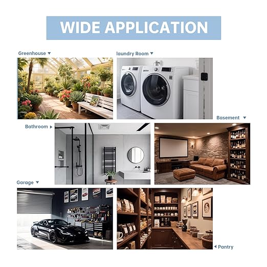 Smart Humidity Sensor Switch, Ortis Auto Bathroom Fan Control with Real-Time LCD Display, for Bathroom Basement Garage Moisture Protection, Neutral Wire Required
