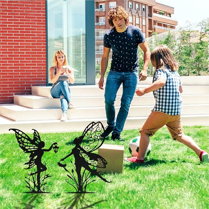 Decorative Garden Stakes, Fairy Garden Statues for Home and Garden (9)