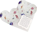 Mixed Heart Gift Tags with Wildflower Seeds - 24pcs Writable Gift Wrap Tags for Baby Showers, Mother's Day Present, Party Favors, DIY Crafts, & Earth Day Decorations