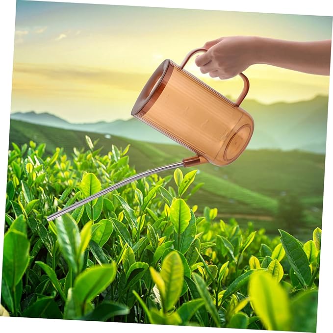 Toddmomy 1pc Ergonomic Handle Long Spout Watering Kettle Garden Supplies Nozzle for Plants