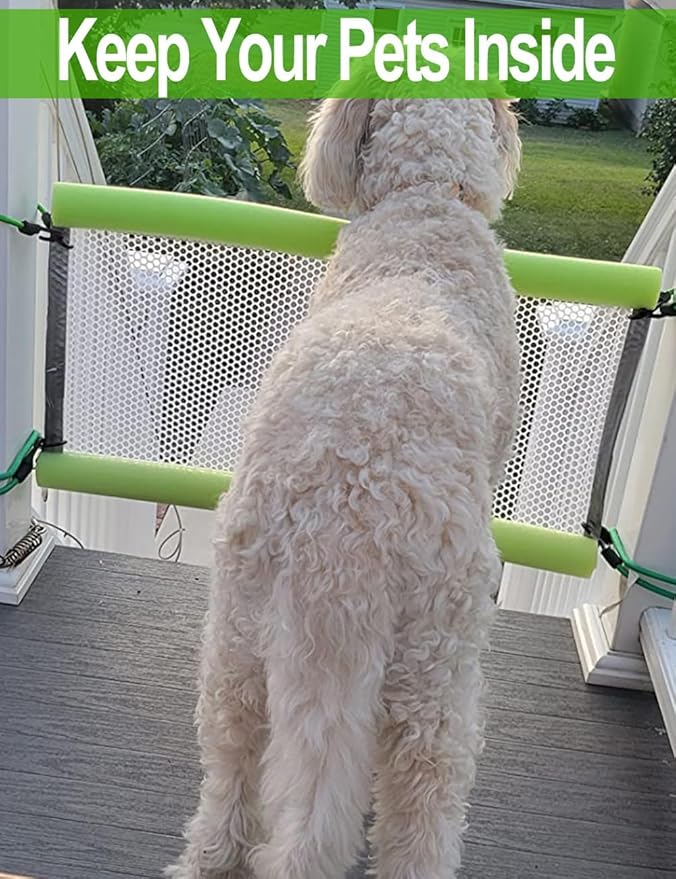 TOYPOPOR Plastic Chicken Wire Fencing, 16in x 15ft, 500GSM Durable Heavy Duty Hexagonal White Chicken Wire, Rustproof Garden Fence for Pets, Plants, Includes 30 Pcs Cable Zip Ties