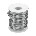 HARFINGTON Bonsai Wire Anodized Aluminum Training Wire Roll 3mm/9 Gauge 33ft Length Bendable Bonsai Tree Wire for Garden, Horticulture, Landscape, Planting, Dark Silver