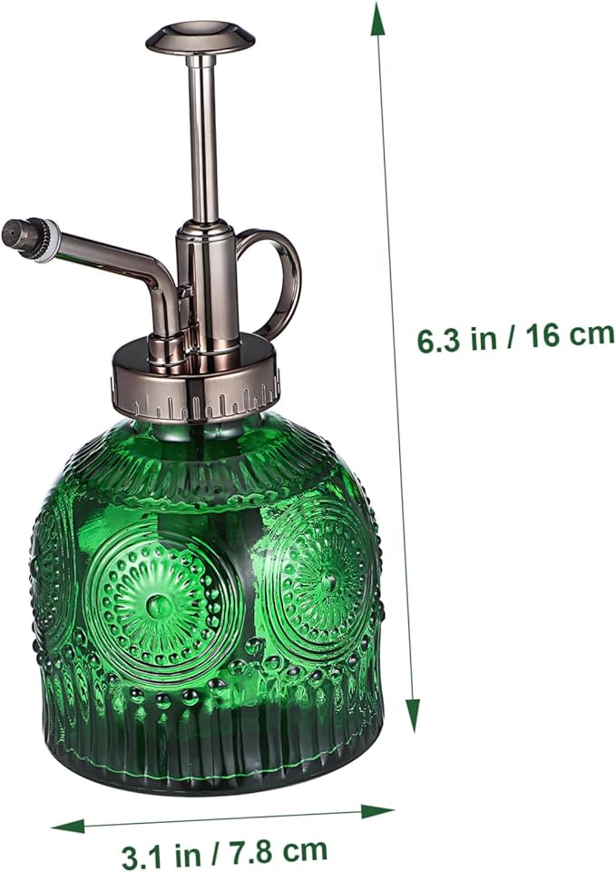 Milisten Plant Mister Spray Bottle Embossed Design for Use Versatile Watering Cleaning Stylish Essential Plant Care