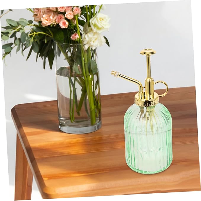Vintage Glass Plant Mister Spray Bottle 350ml Capacity for Indoor and Garden Use Elegant Watering Pot Fine Mist Nozzle for Succulent and Houseplant Care