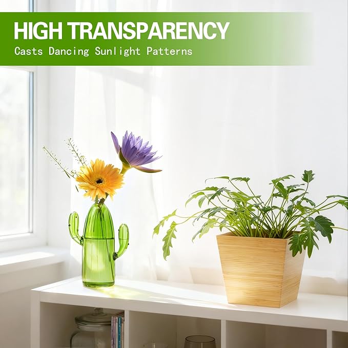 XXXFLOWER Glass Plant Mister Spray Bottle for Indoor Plant+Cactus Plant Propagation Station Terrarium Jars