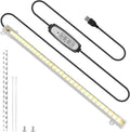 Sondiko Grow Light Strip, Full Spectrum Sunlike Auto ON&Off Grow Light Strip with 3/9/12H Timer&10 Dimmable Levels for Indoor Plants (13.2 inches Length)