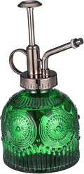 Totority Unique Design Embossed Glass Plant Mister Capacity Easy to Use for Indoor Plant Misting