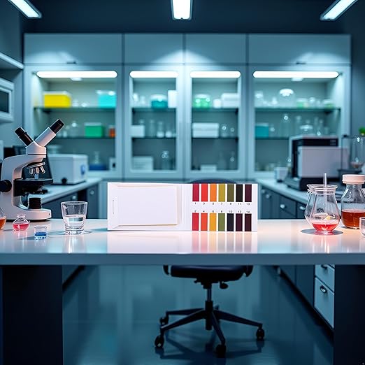 80 Strips Yellow Professional 1-14 Ph Litmus Paper Ph Tester Papers Ph Meters Indicator Paper Water Cosmetics Soil Acidity Test Strips Lab Consumables