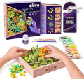 Art Kit Energy | Succulents Art Set 3D for Home Wall Decor | Craft Kits for Adults and Teen | Craft Box with Modeling Clay for Succulents | Hobby Kits Succulent DIY Kits