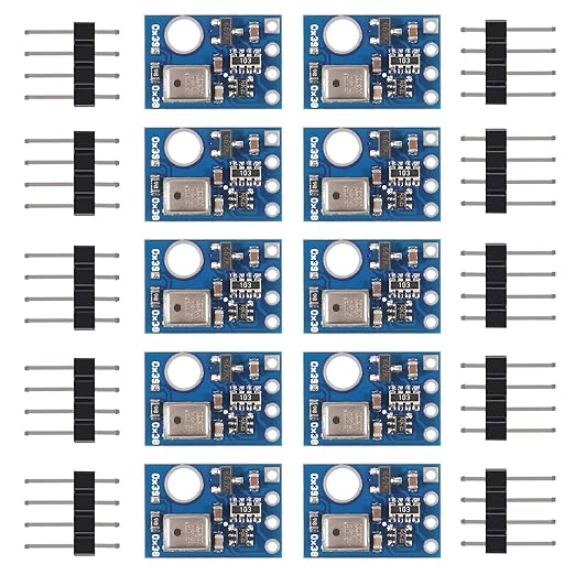 10PCS AHT10 High Precision Digital Temperature and Humidity Sensor Measurement Module I2C Communication Replace DHT11 SHT20 AM2302
