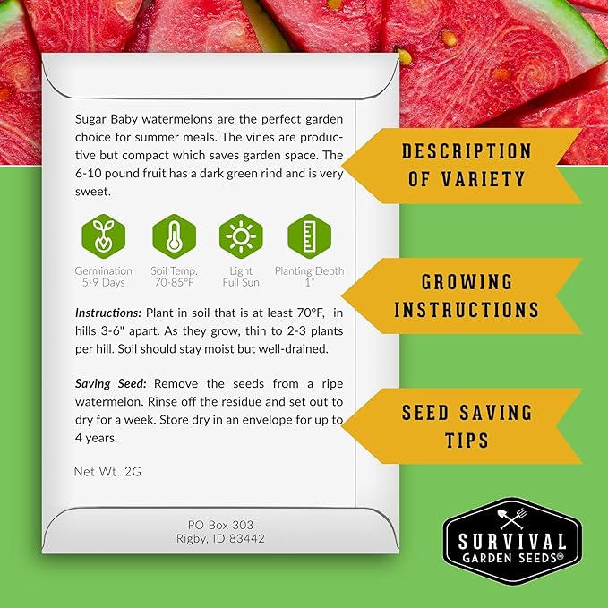 Vegetable Garden Starter Kit – 20 Variety Heirloom Non-GMO Seeds for Planting | Giftable Family Garden Kit for Beginner Victory Gardens – Start Growing Indoors or Outdoors – Survival Garden Seeds