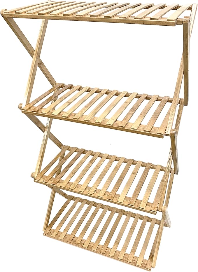 Ferry Morse Plant Stand - Multi-Tier Seed Starting Station for Seedlings - Indoor - Bamboo
