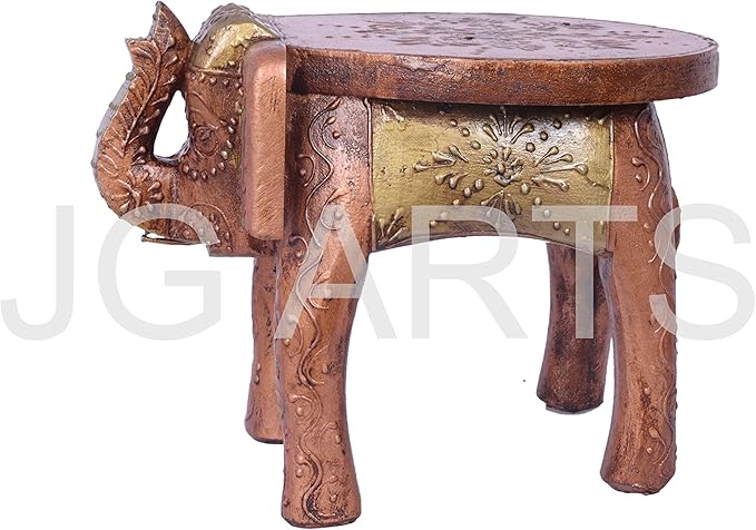 More Buying Choices for JGARTS Wooden Wood Elephant Stool Handicraft Gift Foot Stool Step Stool 7.5" Souvenir