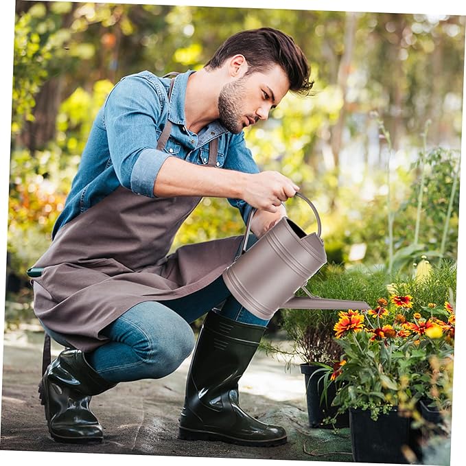 Sosoport Spout Watering Can Plant Watering Pot for Use Ergonomic Handle Spray Function for Easy Plant Care Elegant Design