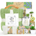 Self Care Gifts for Women, Get Well Soon Gifts for Women After Surgery, Care Package Thinking of You Relaxing Spa Gift Basket Set with Blanket Tumbler for Mom Her Best Friend Sister