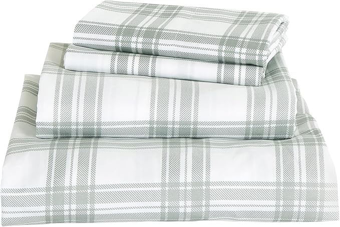 Chezmoi Collection Ridge 7-Piece Northwest Cabin Lodge Bed in a Bag California King Comforter Set - Multicolor Pine Tree Fish Deer Printed Microfiber Bedding Set