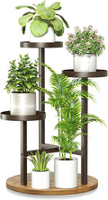 3 Tiered Tall Plant Stand for Indoor, Metal Plant Shelf Tiered Flower Pot Stands, Corner Plant Table for Patio Garden Balcony Living Room Bedroom