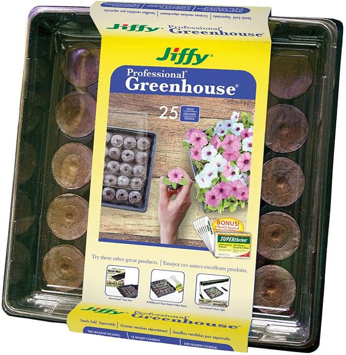 Plantation J425ST16 SuperTrive Seed Starter, Brown