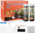 AAwipes Soil Test Kit 4-in-1 for pH, Nitrogen, Phosphorus & Potassium - 40 Soil Testing Kits Upgraded Accurate Nutrient Tester for Garden, Yard, Lawn & Plant Care with Sampling Accessories (J04-40)